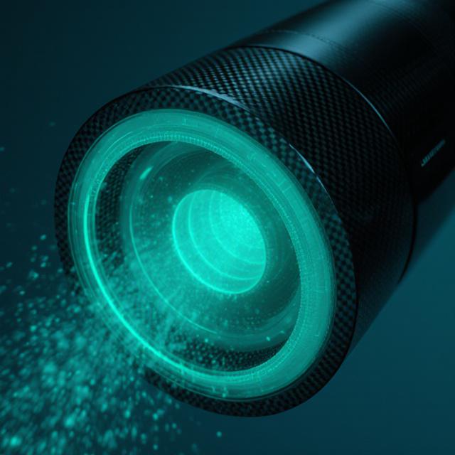 Close up of a HEPA filtration system trapping particles